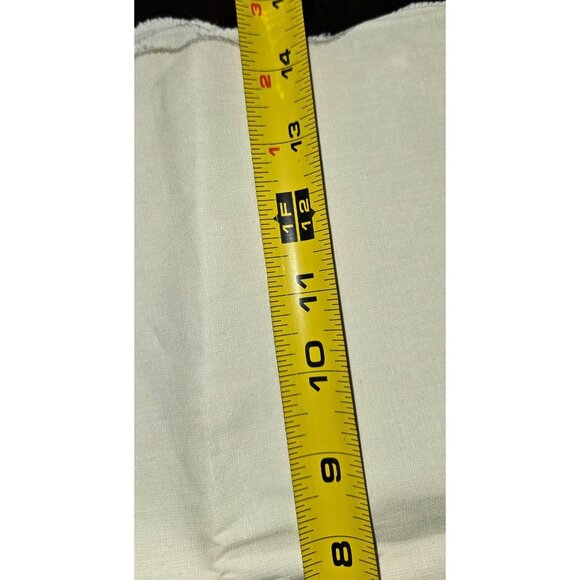 7 Vintage Napkins Embroidered Floral Beige Cloth Scalloped Edges 12x12" - Picture 5 of 7